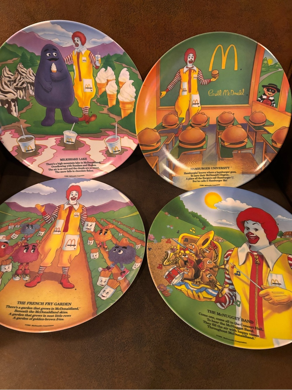 McDonald’s collectible plates